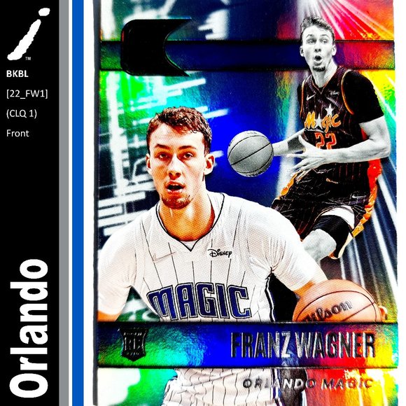 Orlando Magic (Franz Wagner) - BKBL [22_FW1] - Rookie Card (RC) - Picture 1 of 3
